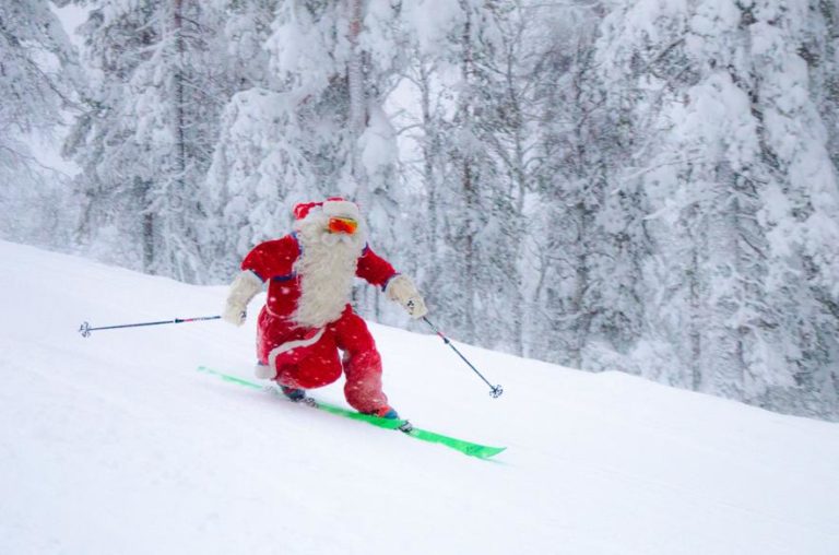 Weihnachten Traditionen Wintersport Finnland Ski.fi