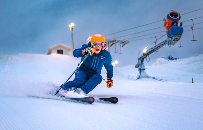 Vihti Ski Centerin toimitusjohtaja Sami Uotila on panostanut lumeen ja lumetusjärjestelmiin. Laskettelukausi 2024–2025 on tarkoitus käynnistää säilölumen avulla jo lokakuussa.