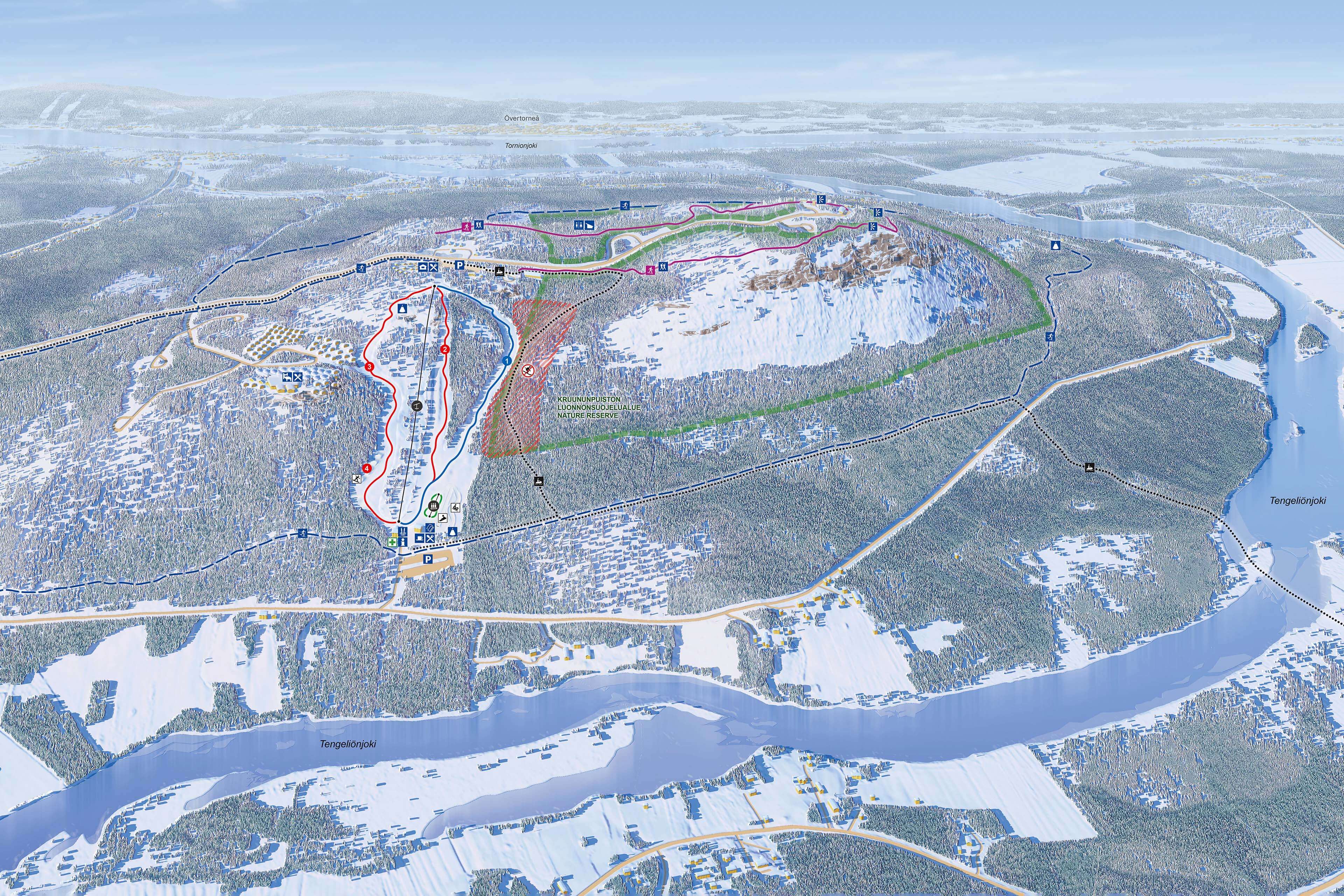 Aavasaksa rinnekartta